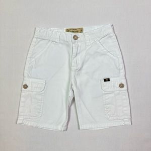 Lucky Brand Toddler Boys’ White Cargo Shorts